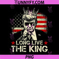 Vintage Trump PNG, Long Live The King American PNG