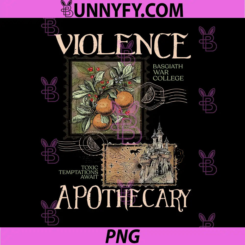 Violence Apothecary Basgiath War College PNG, Toxic Temptations Await PNG