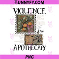 Violence Botanical Apothecary Artwork PNG, Basgiath War College PNG