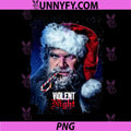 Dark Santa Claus PNG, Violent Christmas Action Santa PNG
