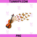 Violin Butterfly PNG, Music Musician PNG