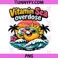 Vitamin Sea Overdose PNG, Permanent Vacation Party Graphic PNG