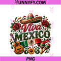Viva Mexico Mexican Independence Day PNG, Sombrero Guitar PNG
