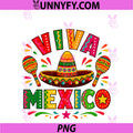 Viva Mexico Mexican PNG, Sombrero Maracas PNG