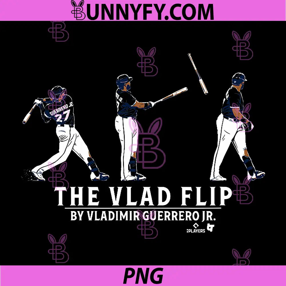 Vladimir Guerrero Jr. PNG, The Vlad Flip Toronto Baseball PNG