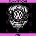 Volkswagen PNG, Flaming VW Biker Logo PNG