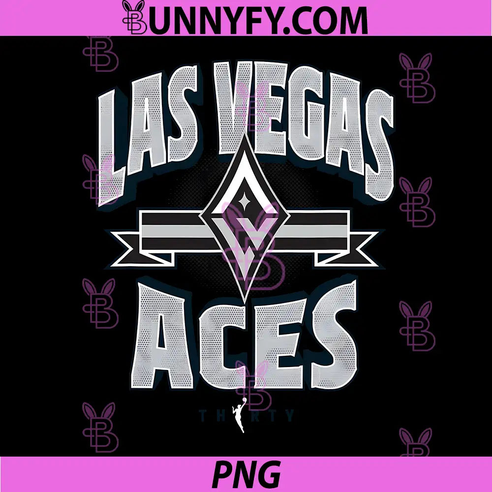 WNBA 30th Anniversary PNG, Drop Box Las Vegas Aces PNG