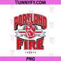WNBA 30th Anniversary Drop Box PNG, Portland Fire PNG