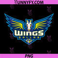 Wings Dallas Logo PNG, WNBA Basketball Team Wings PNG