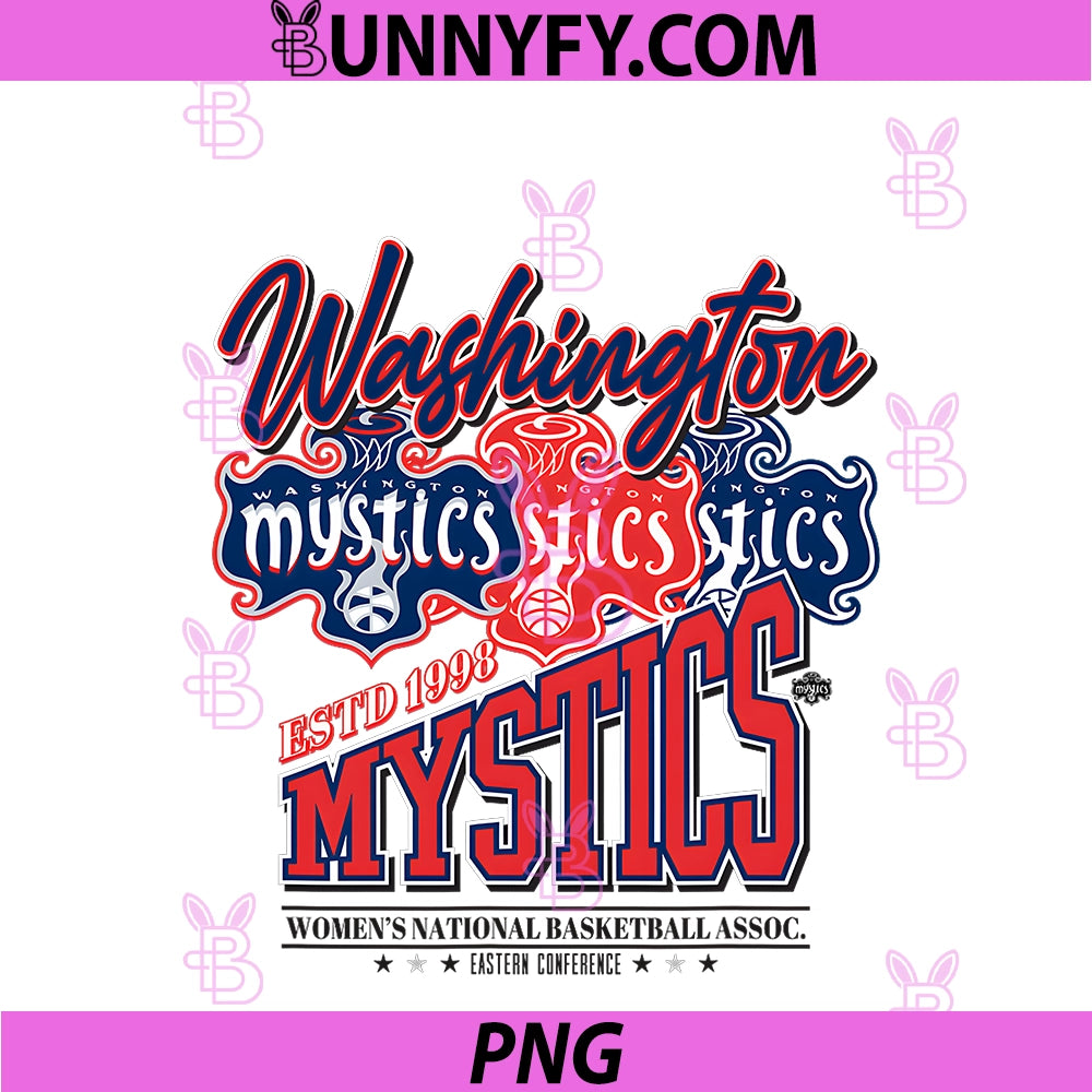 WNBA Official PNG, Washington Mystics Triple Threat PNG