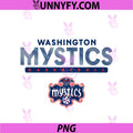 WNBA Official Washington Mystics PNG, Streamline PNG