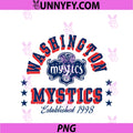 WNBA Official Washington PNG, Mystics Figueroa PNG