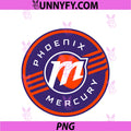 WNBA Phoenix Mercury PNG, Global Logo PNG