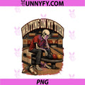 Waiting On My Turn PNG, Bowling Skeleton Funny PNG