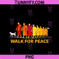 Walk For Peace Buddhist PNG, Monks Inspirational Journey PNG