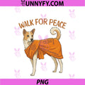 Walk For Peace Monks PNG, With Aloka Dog Basenji Dog Breed PNG