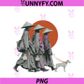 Walk For Peace Monks With Aloka Dog PNG, Minimalist Zen Art PNG