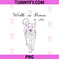 Walk In Peace PNG, Like Aloka Dog PNG
