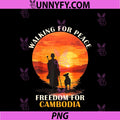 Walking For Peace Freedom For Cambodia PNG, Monk Angkor PNG