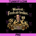 Wanted Fresh Air Broker PNG, HVAC Thermostat Humor PNG