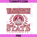 Washington State Cougars Laurels PNG, Officially Licensed PNG