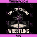 Watching Wrestling PNG, Funny Wrestler Action PNG
