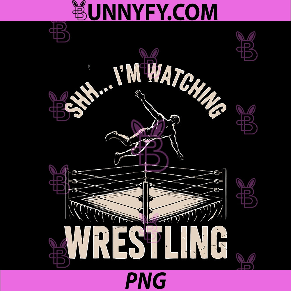 Watching Wrestling PNG, Funny Wrestler Action PNG