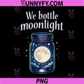 We Bottle Moonlight PNG, Mason Jar Local Pride Badge PNG