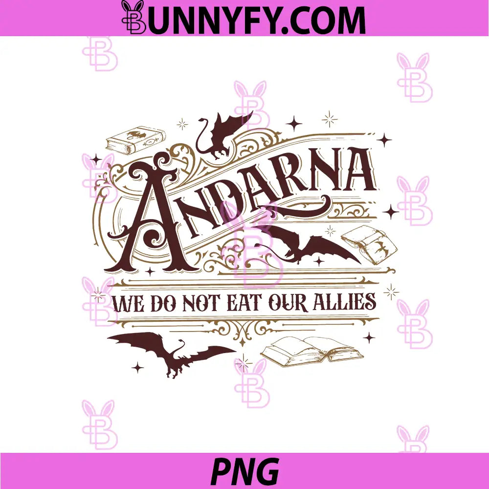 Andarna Fantasy Dragon PNG, We Do Not Eat Our Allies Quote PNG