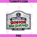 Welcome To Boston PNG, New Scotland PNG