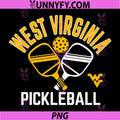 West Virginia Pickleball PNG, Mountaineers Pickleball Navy PNG