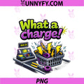 What A Charge PNG, Electrician Humor Lightning Checkout PNG
