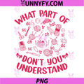 What Part of Dont You Crochet PNG, Crocheting Knitting PNG