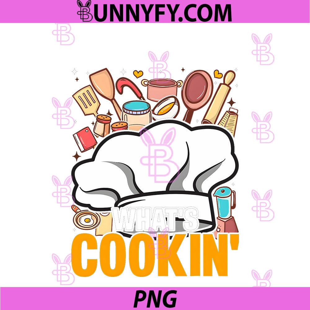 What's Cookin' Chef PNG, Cook Cooking Food Dishes Cooks PNG