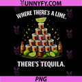 Where There's a Lime There's Tequila PNG, Party Crew Design PNG