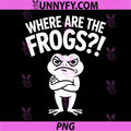 Where are The Frogs! PNG, Funny Costa Rica Meme Animal PNG