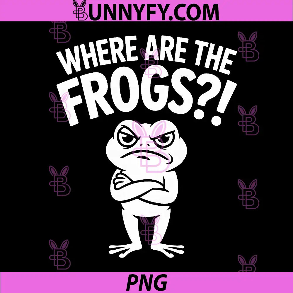 Where are The Frogs! PNG, Funny Costa Rica Meme Animal PNG