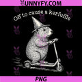 Whimsical Capy Wizard PNG, Off To Cause A Kerfuffle PNG