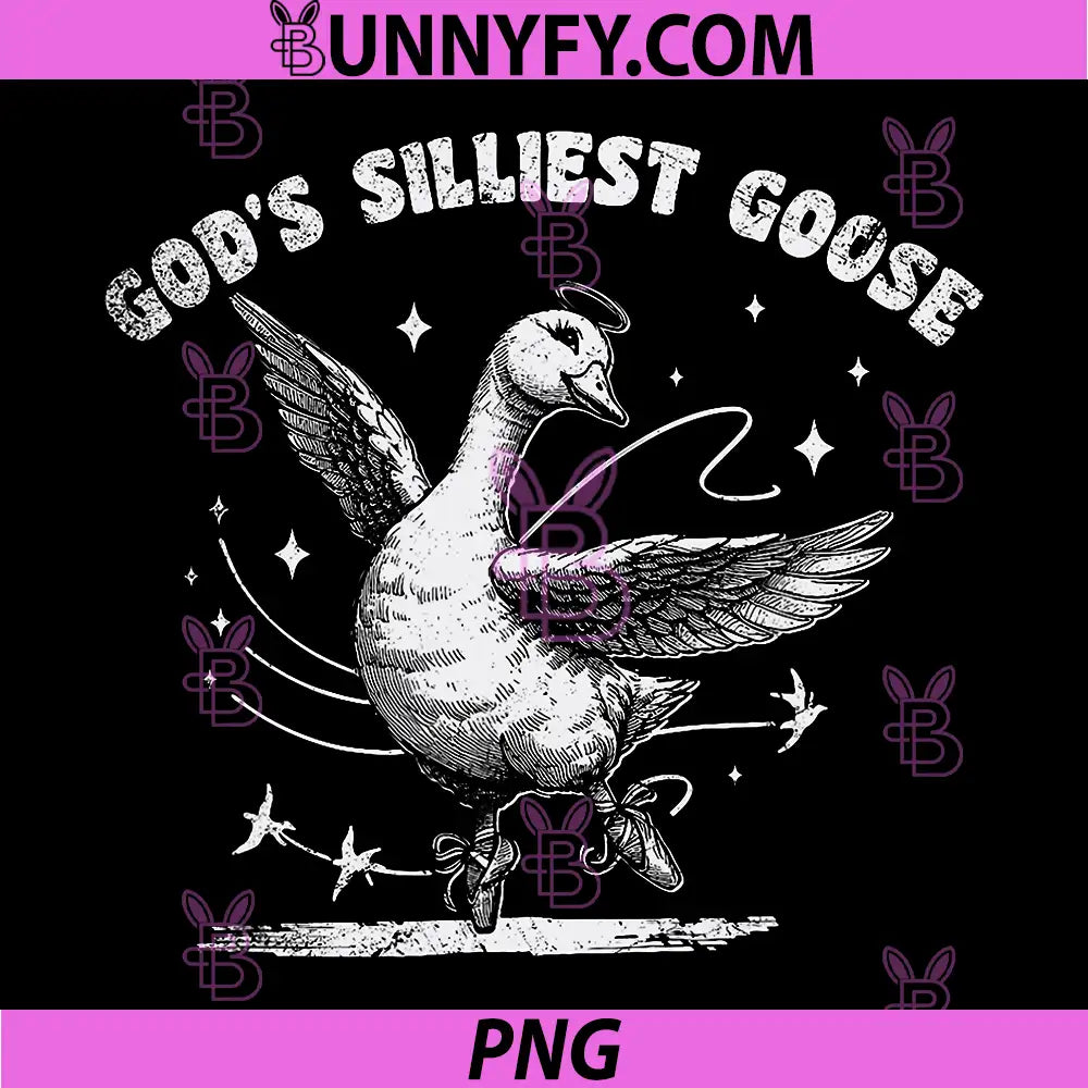 Whimsical God's Silliest Goose PNG, Ballet for Churchgoers PNG