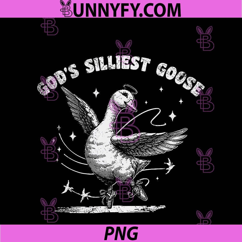 Whimsical God's Silliest Goose PNG, Ballet For Churchgoers PNG
