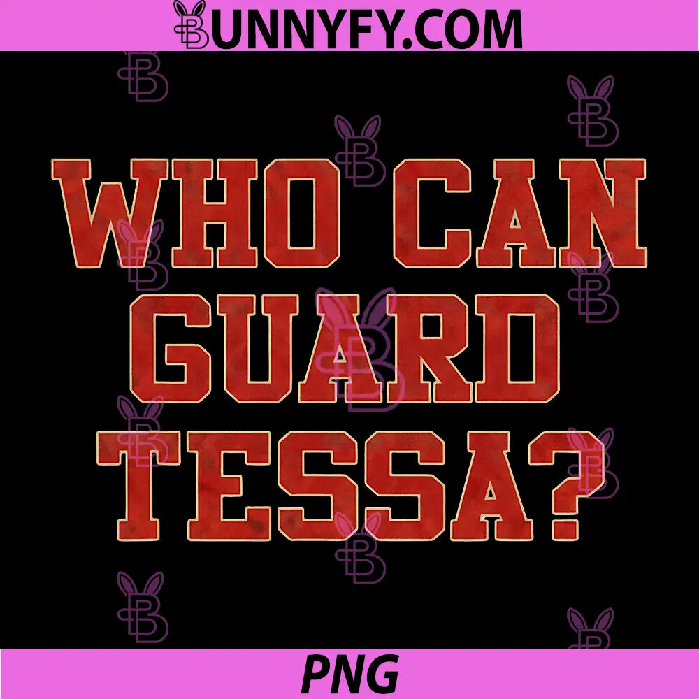 Who Can Guard Tessa PNG, Basketball Player Funny Sports Fan PNG