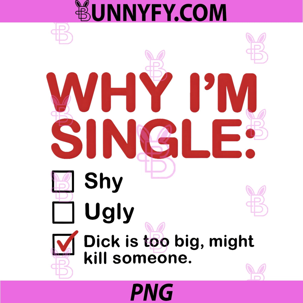 Why I'm Single Checkbox PNG, Funny Dating Humor PNG
