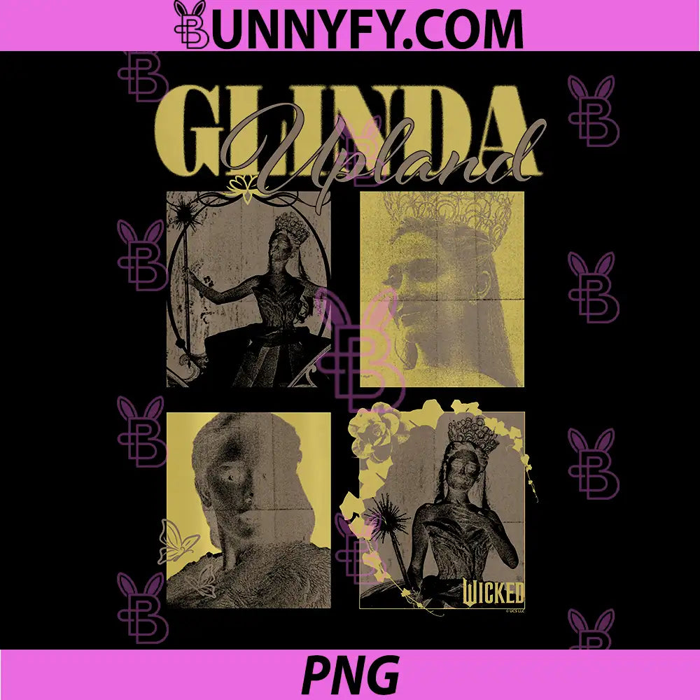 Wicked Glinda So Popular PNG, Glam Collage Performance PNG