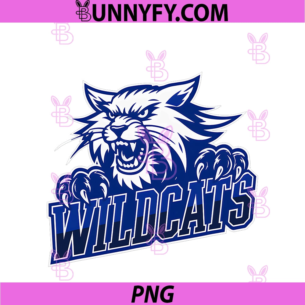 Wildcats Mascot PNG, Back To School Team Spirit PNG