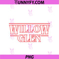 Willow Glen California PNG, Stranger WG Logo PNG