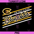 Wisconsin Eau Claire Blugolds PNG, Retro Performer Navy PNG