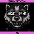 Wisconsin Retro Art PNG, Celebrate The Badger State of Wisconsin PNG