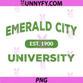 Wizard of Oz PNG, Emerald City University PNG