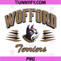 Wofford Terriers Retro PNG, Diamond Gray Officially Licensed PNG