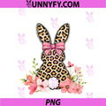 Women Easter Bunny Leopard PNG, Happy Easter Day PNG